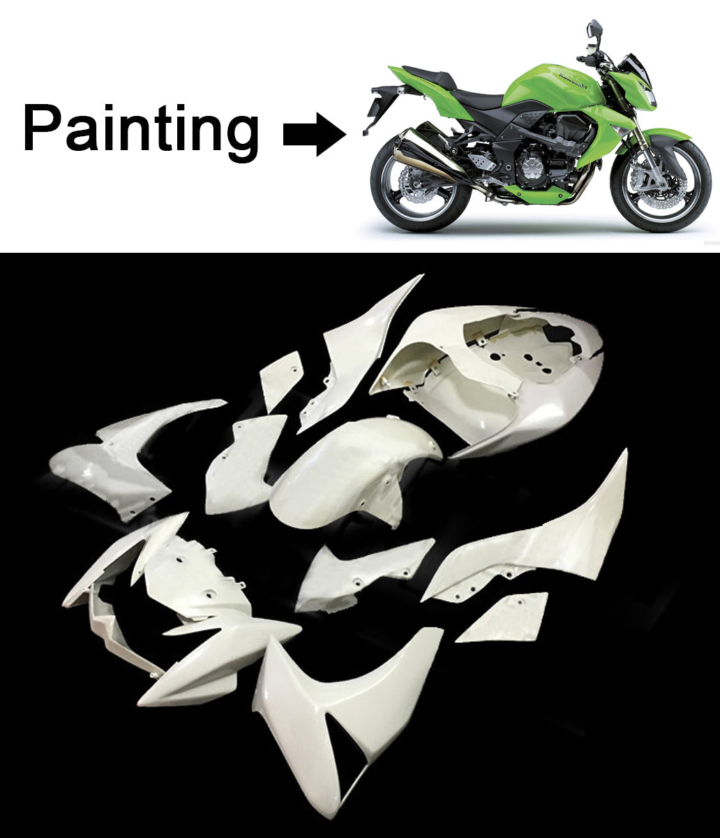 2007-2009 Kawasaki Z1000 Amotopart Injection Fairing Kit Bodywork Plastic ABS #101