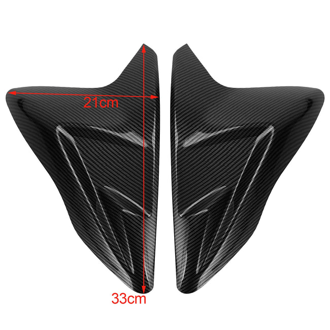 Gas Tank Side Cover Fairing Carbon Look For SUZUKI GSXR 600 750 2011-2019