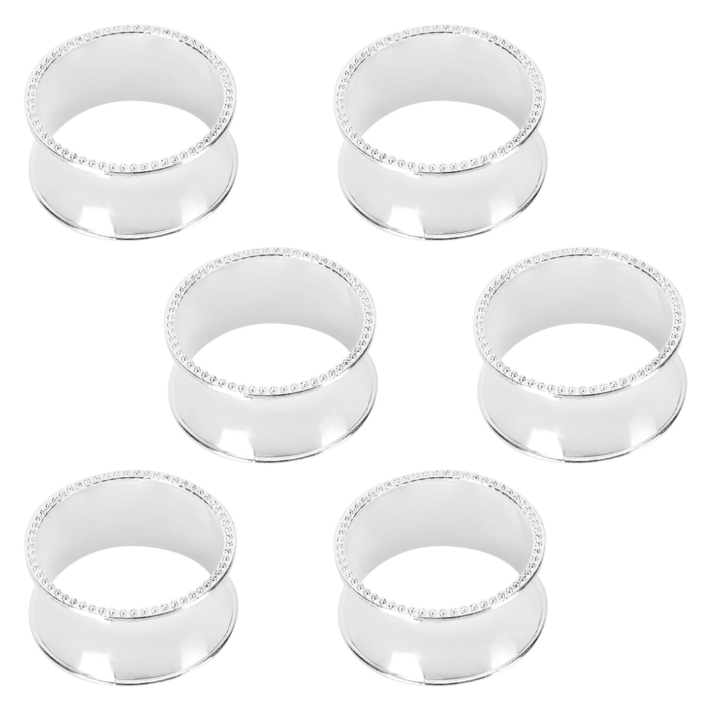 6-12PCS Napkin Rings Flower Napkin Holder Napkin Buckle