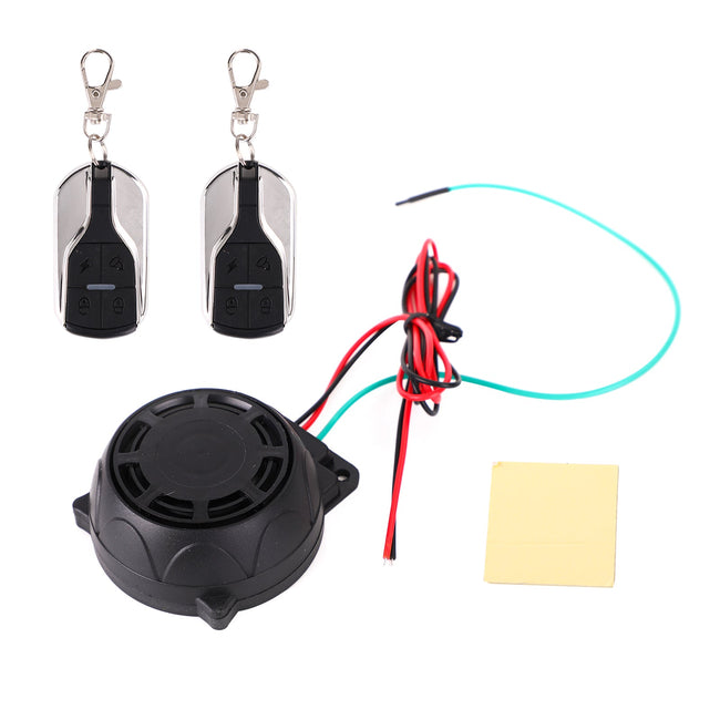 12V Anti Theft Security Rc Alarm System Vibration Detector For Motorcycle