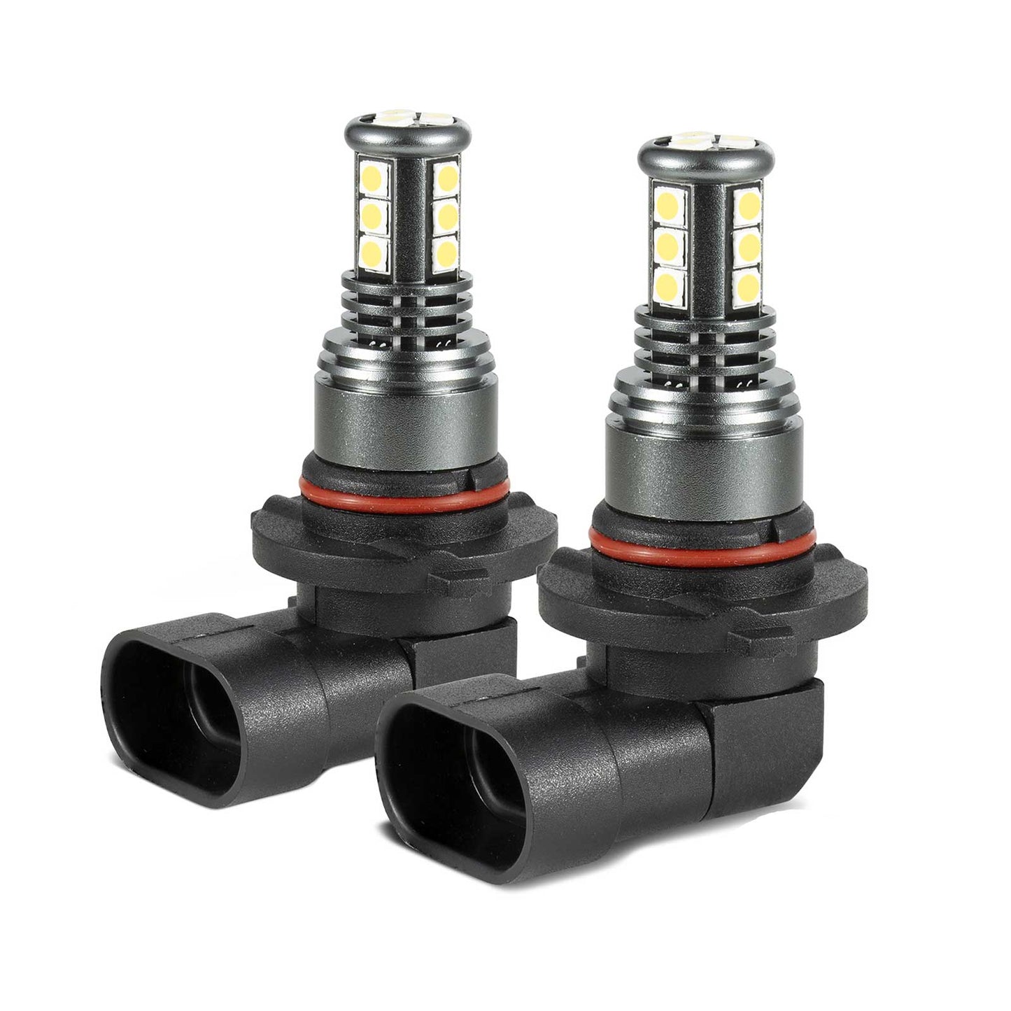 2x9005/9006/H10 LED Headlight Low Beam Bulbs Conversion High 52000LM 6500K