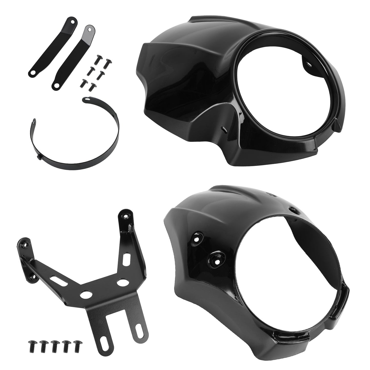 FRONT HEADLIGHT COVER WINDSHIELD WINDSCREEN FOR HONDA REBEL CMX 300 500 17-2021