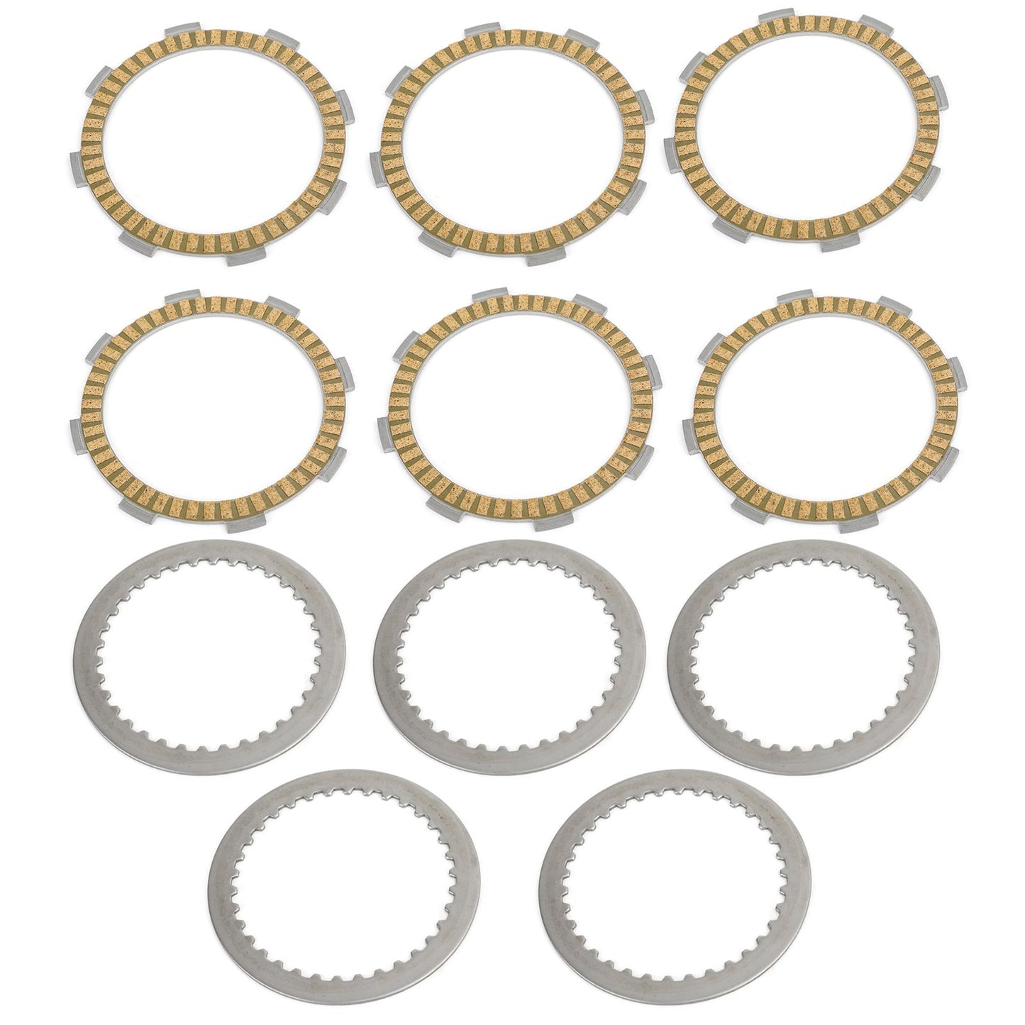 Clutch Plate Kit - Friction & Steel Plates For Honda CRF150 CRF150RB 07-17