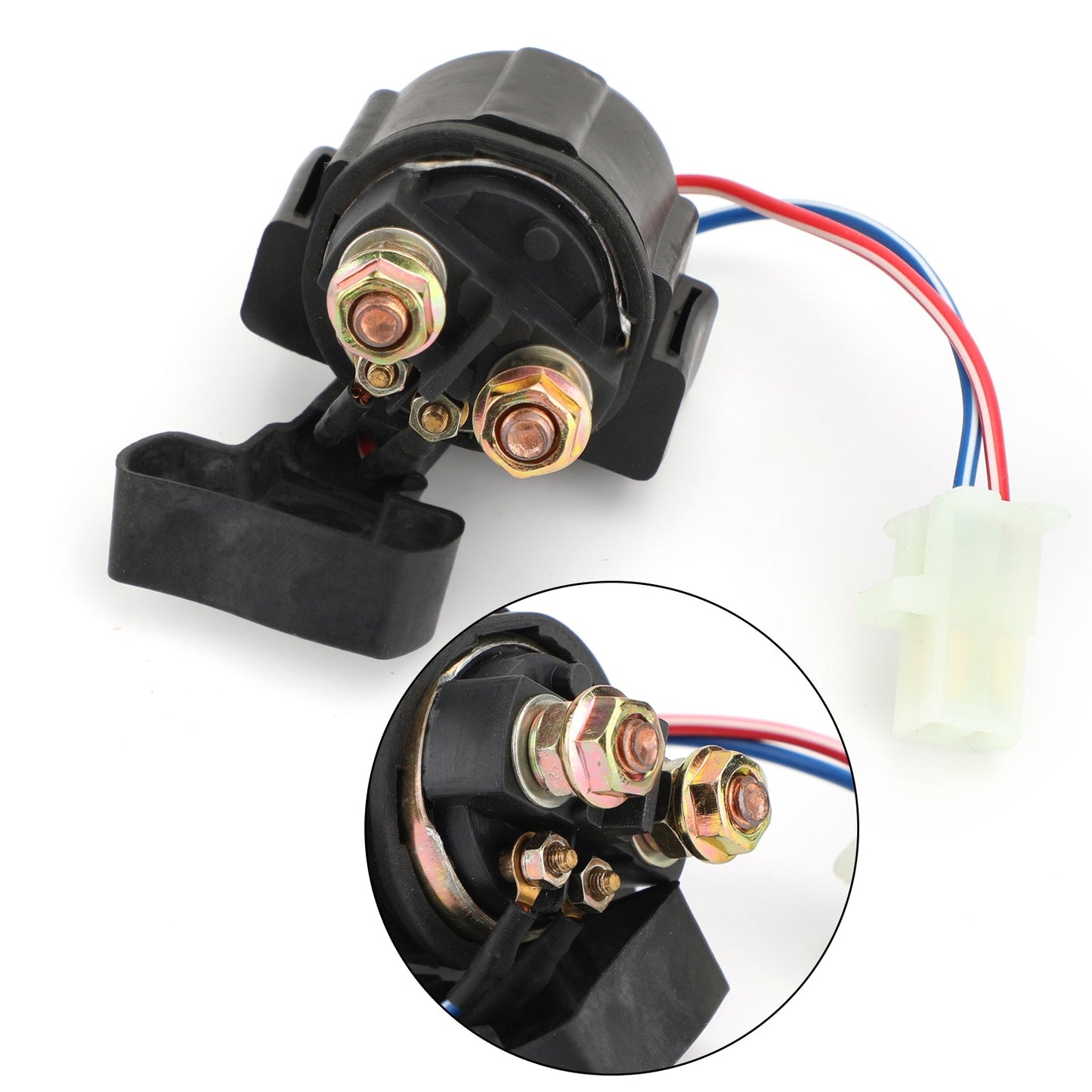 Starter Relay Solenoid For YAMAHA BIG BEAR 350 YFM350 1987-1999 95 96 97 98 ATV Generic