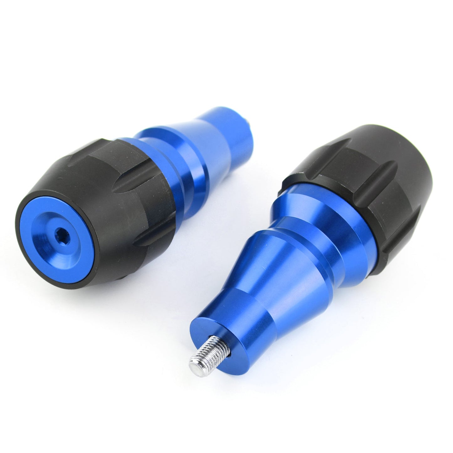 CNC Aluminum Alloy Motorcycle Frame Sliders Crash Pads Protectors Spools BLK