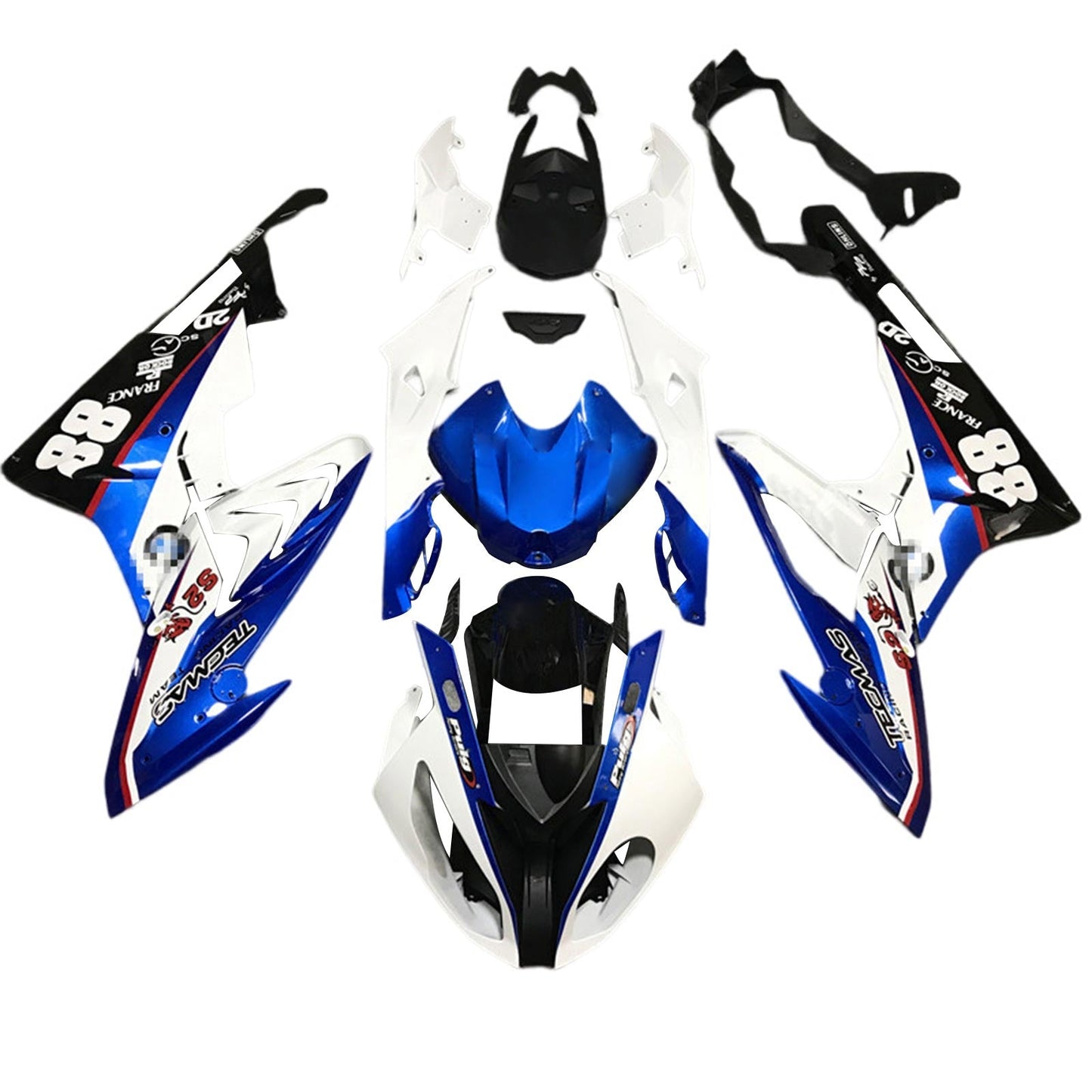 2015-2016 BMW S1000RR Fairing Kit Bodywork Plastic ABS