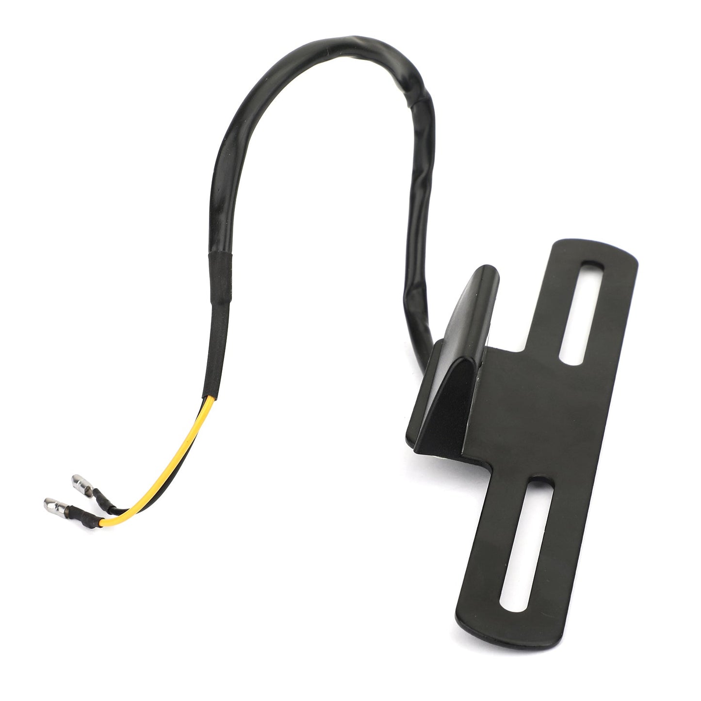 License Plate Bracket Universal For Most of Motorcycle BLK