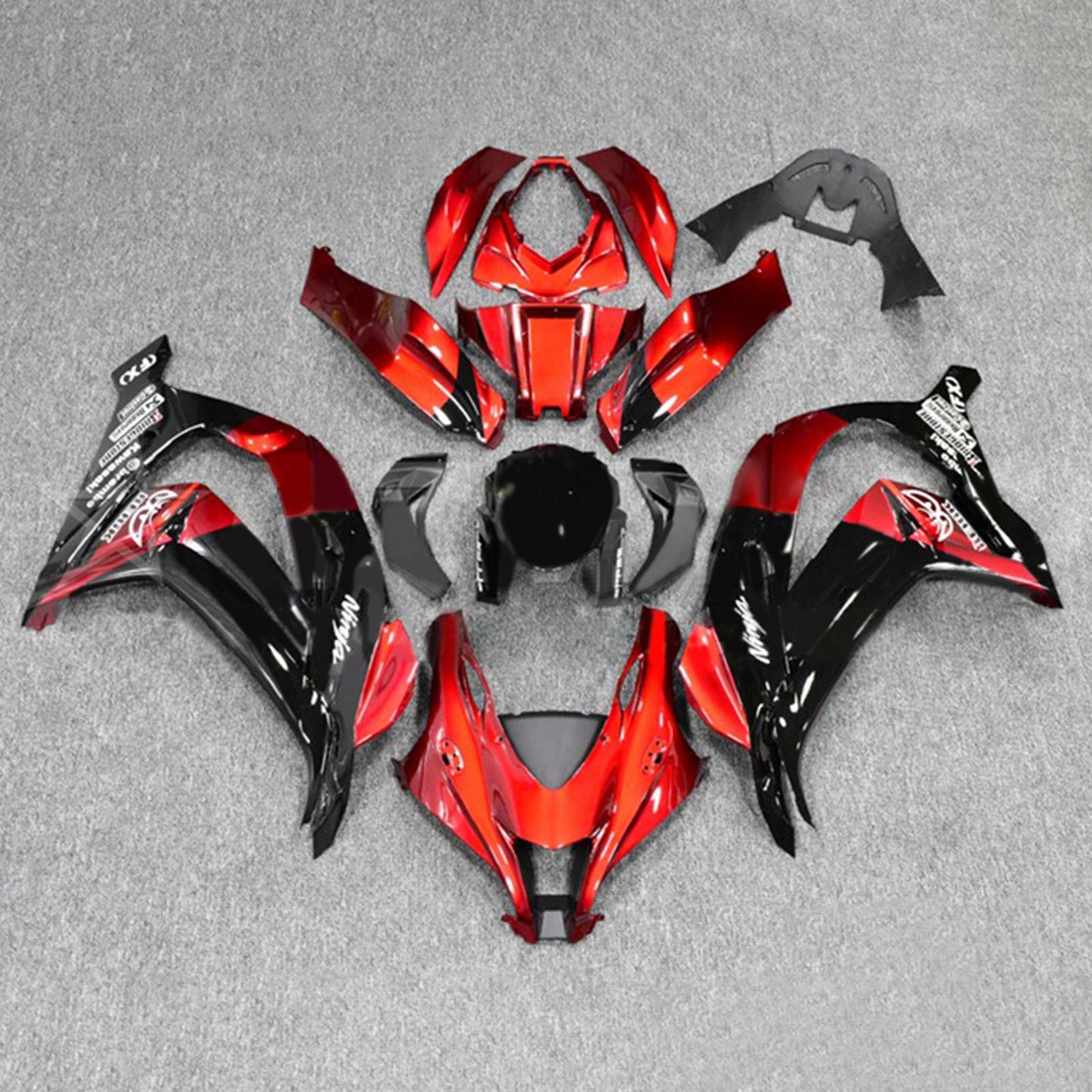 2016-2020 Kawasaki ZX10R Injection Fairing Kit Bodywork Plastic ABS#162