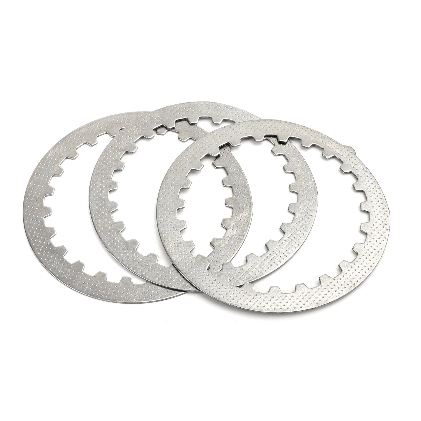 Clutch Plate Kit - Friction & Steel Plates For Yamaha DT50R DT50 4AD DT50LC DT50 3UN DT80 TDR80 YZ80C/D/E/G RD80LC RD75LC