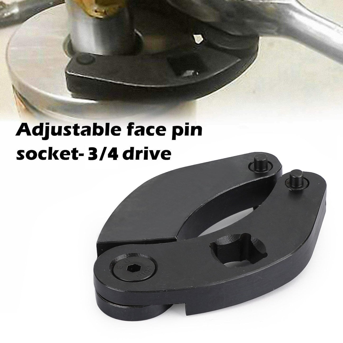 Adjustable Gland Nut Wrench 1266 Pin Spanner Tools Fit for Hydraulic Cylinders