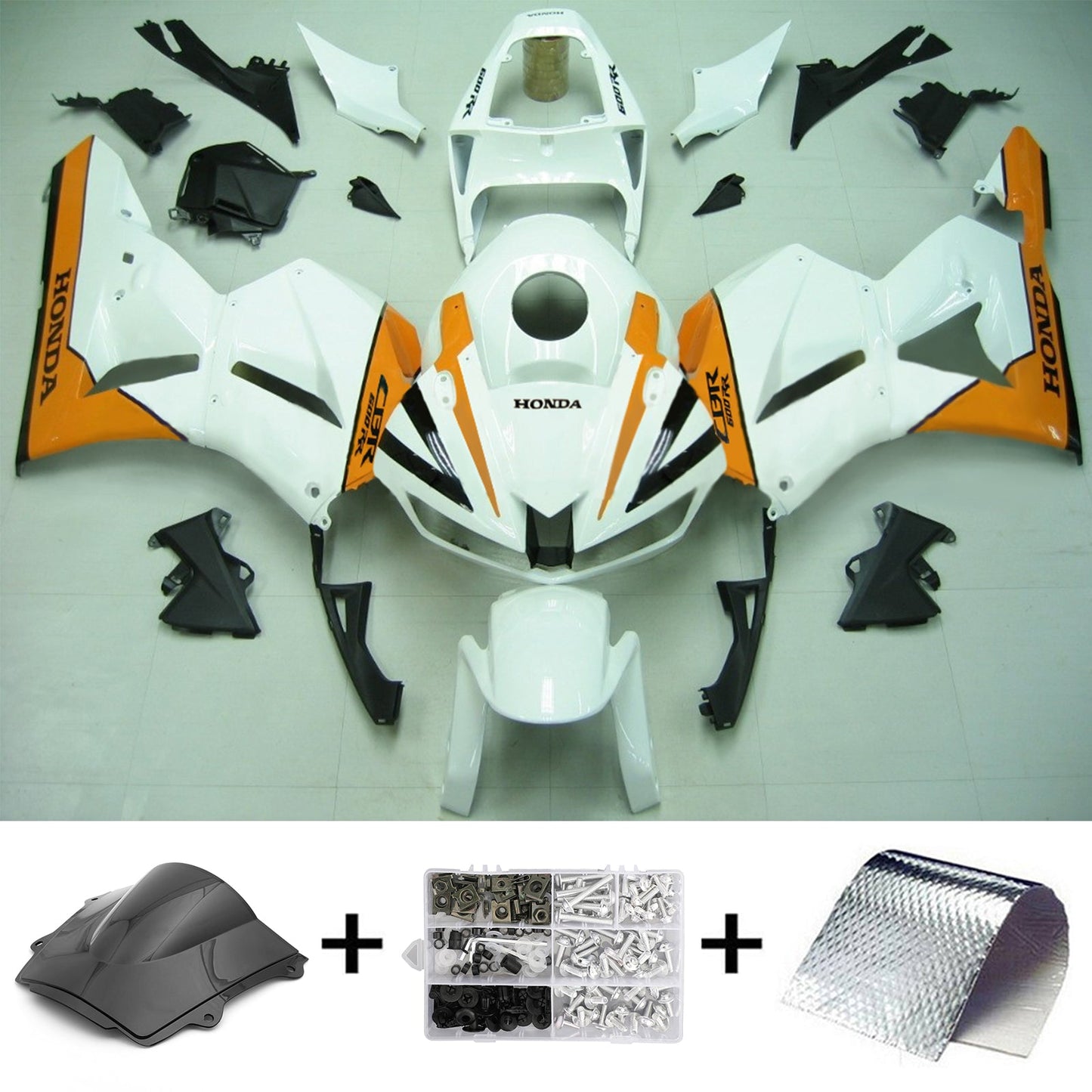 2013-2023 Honda CBR600RR F5 Injection Fairing Kit Bodywork Plastic ABS #101