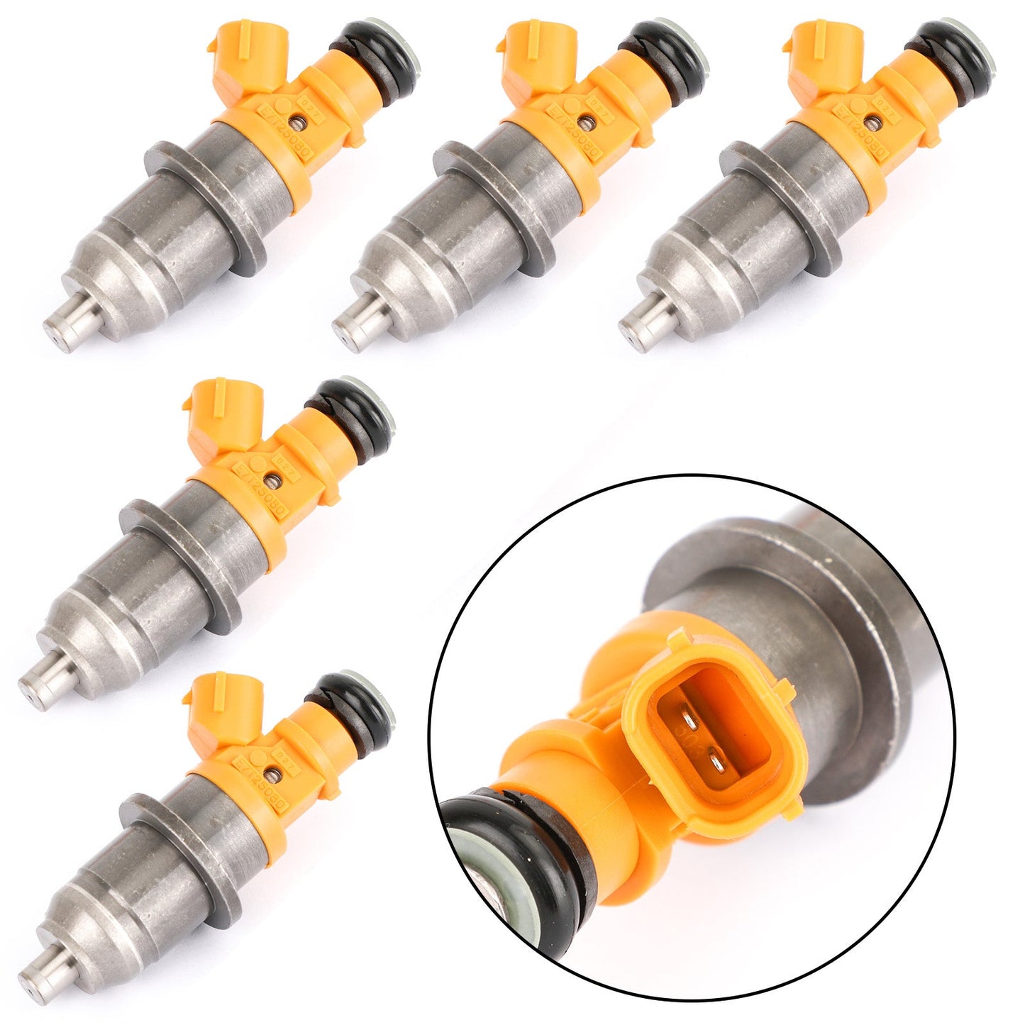 6Pcs Fuel Injector Fit 2003-2020 Yamaha Outboard HPDI 250 300HP 60V-13761-00-00