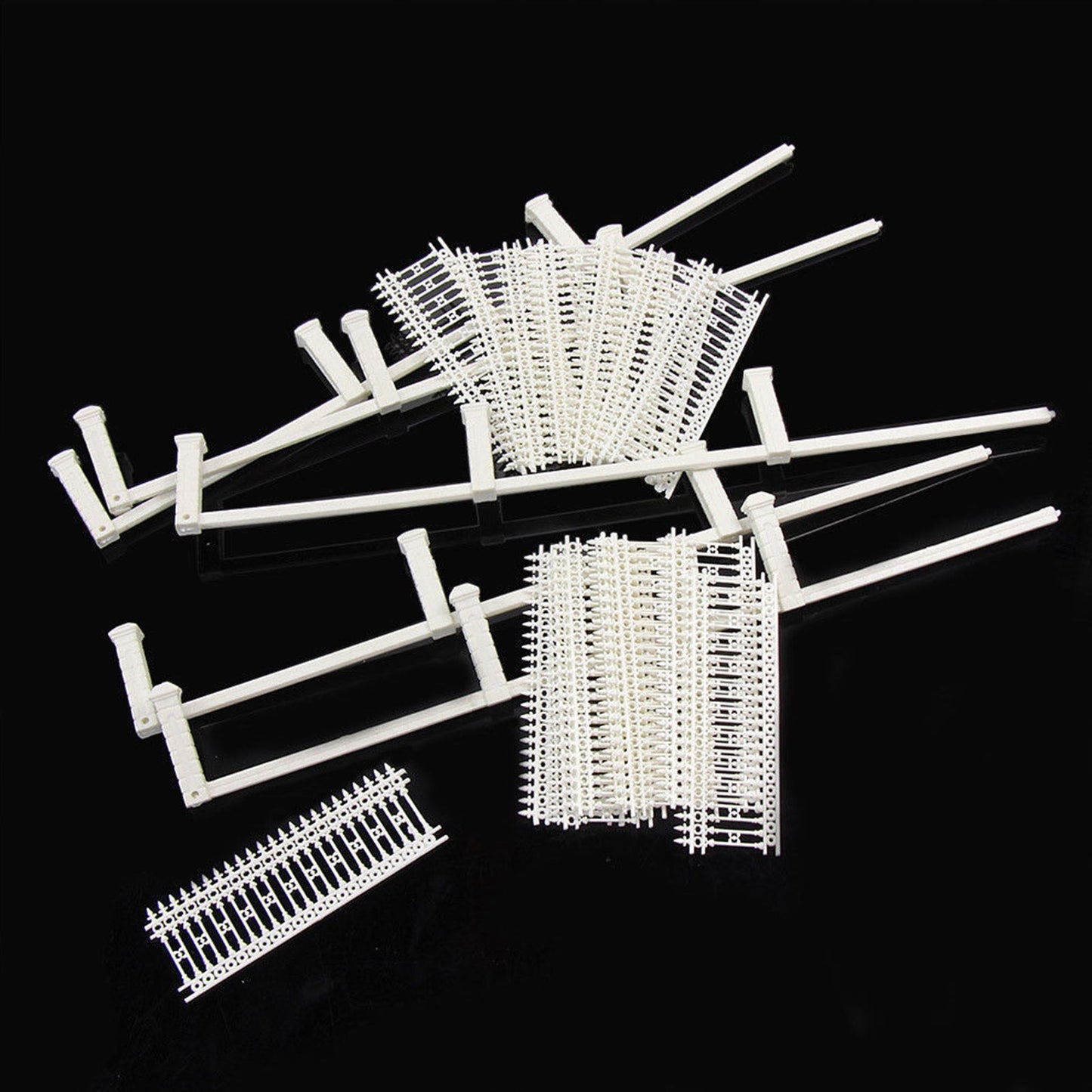 44.88" Detachable Fences for Model Train Railway 3x23cm 1:87 HO OO scale