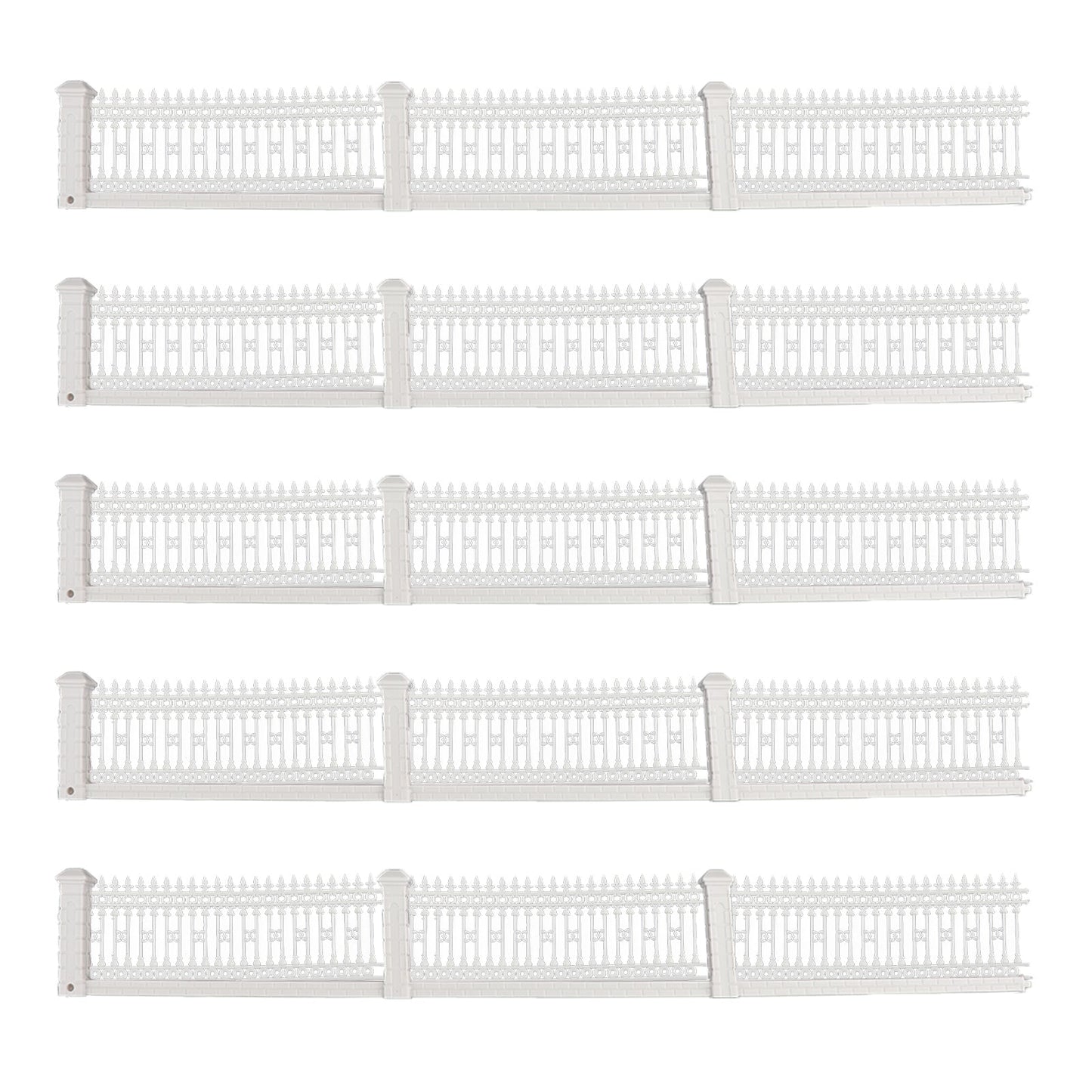 44.88" Detachable Fences for Model Train Railway 3x23cm 1:87 HO OO scale