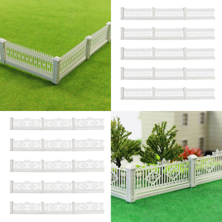 44.88" Detachable Fences for Model Train Railway 3x23cm 1:87 HO OO scale