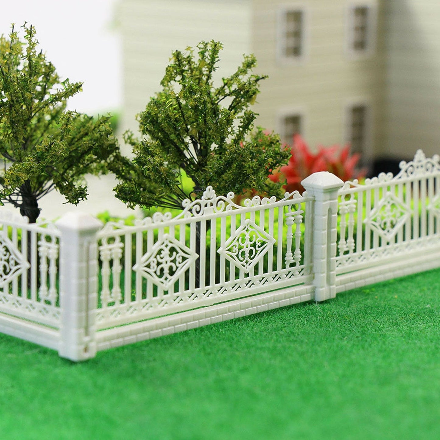 44.88" Detachable Fences for Model Train Railway 3x23cm 1:87 HO OO scale