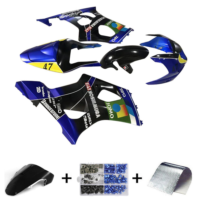 2003-2004 Suzuki GSXR1000 K3 Injection Fairing Kit Bodywork Plastic ABS