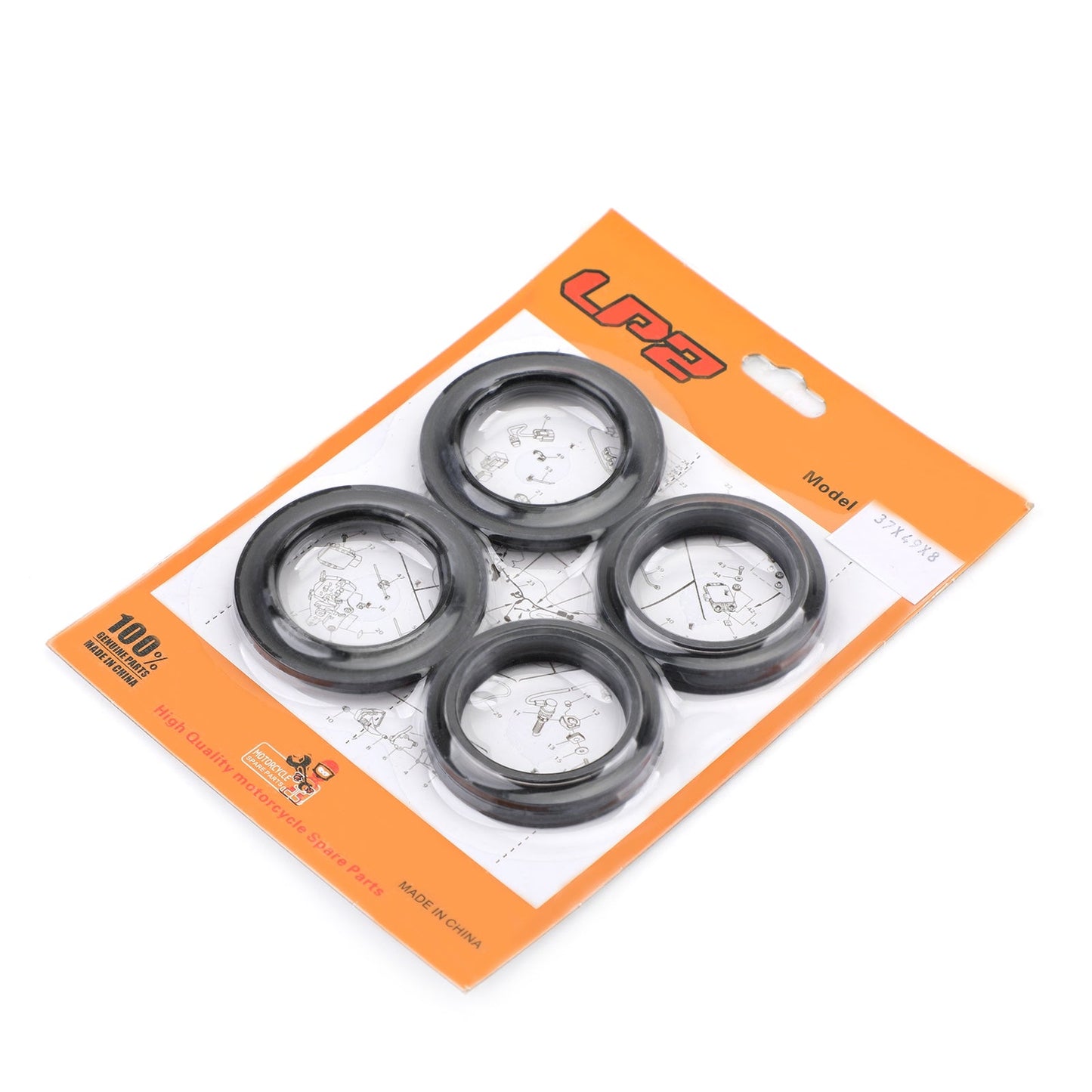 Fork Seal Wiper Kit for Kawasaki ZX1100 ZX750 ZX600 ZL600 Eliminator 92049-1435