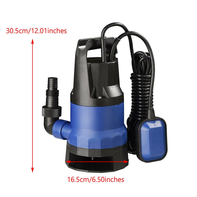 3/4 HP 2642GPH 550W Submersible Water Pump Swimming Pool Dirty Flood Clean Pond