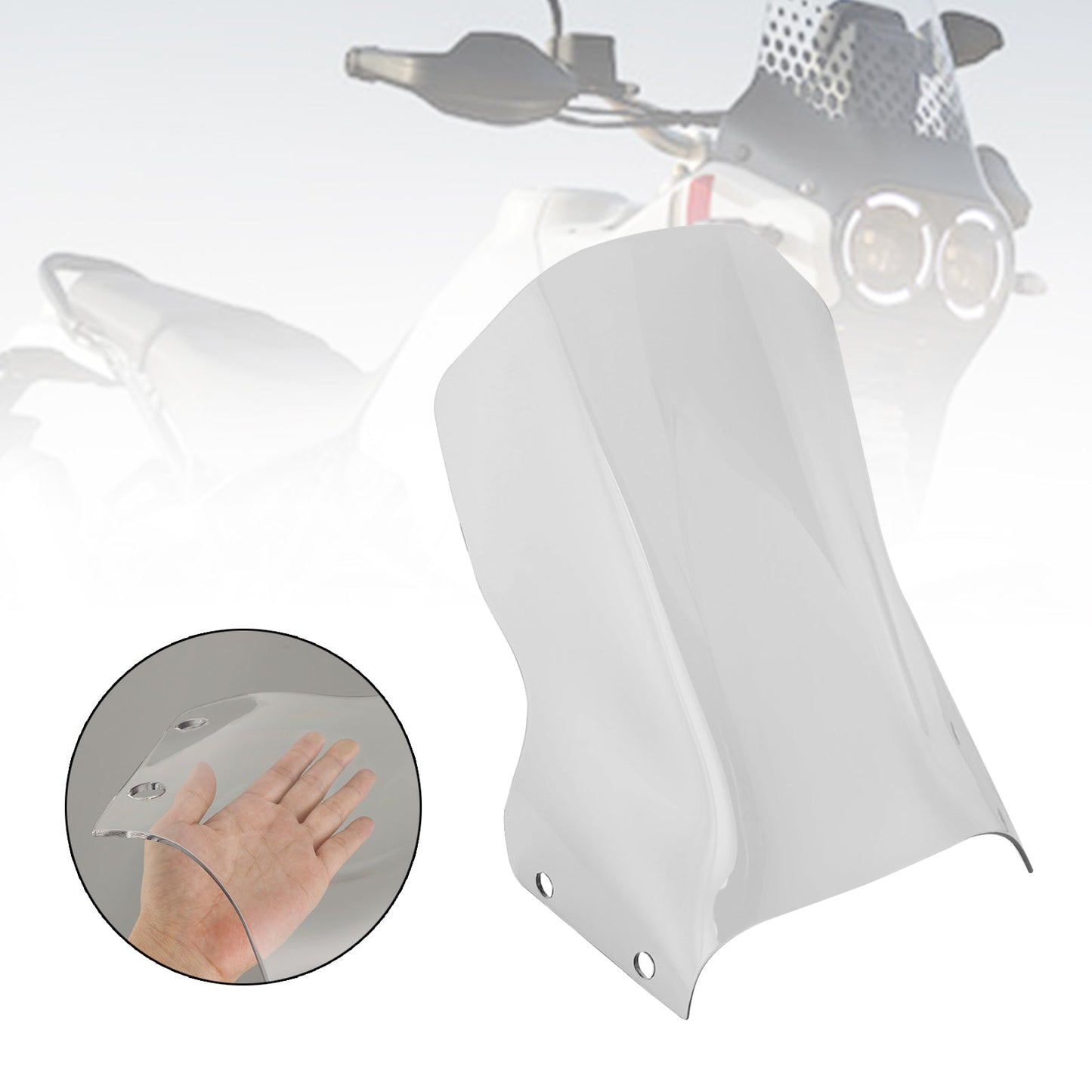 2022-2023 DUCATI DesertX Motorcycle Windshield WindScreen