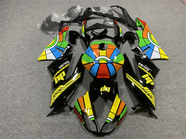 2009-2012 Kawasaki ZX6R 636 Injection Fairing Kit Bodywork Plastic ABS #141