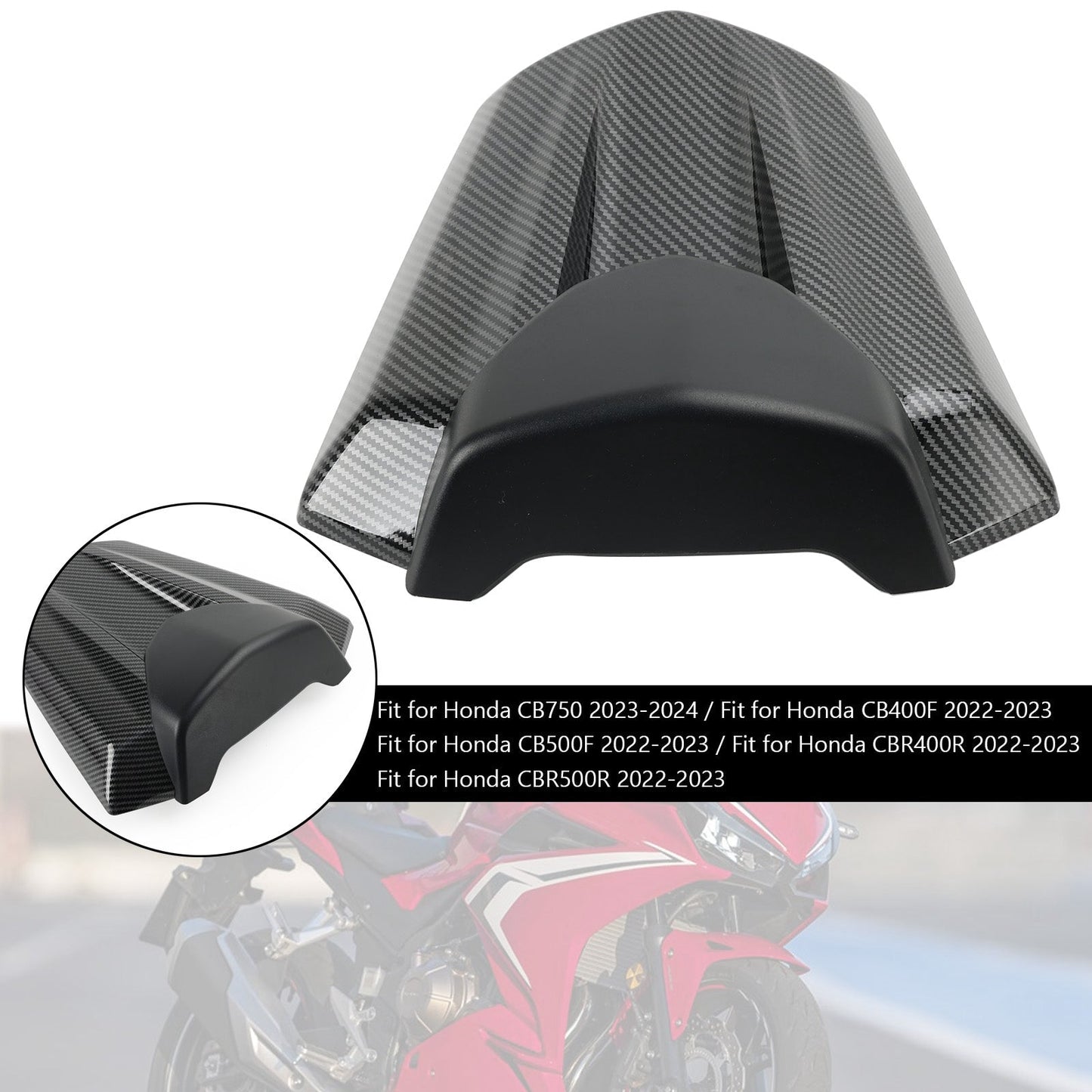 2022-2023 Honda CBR500R Rear Tail Seat Fairing Cover