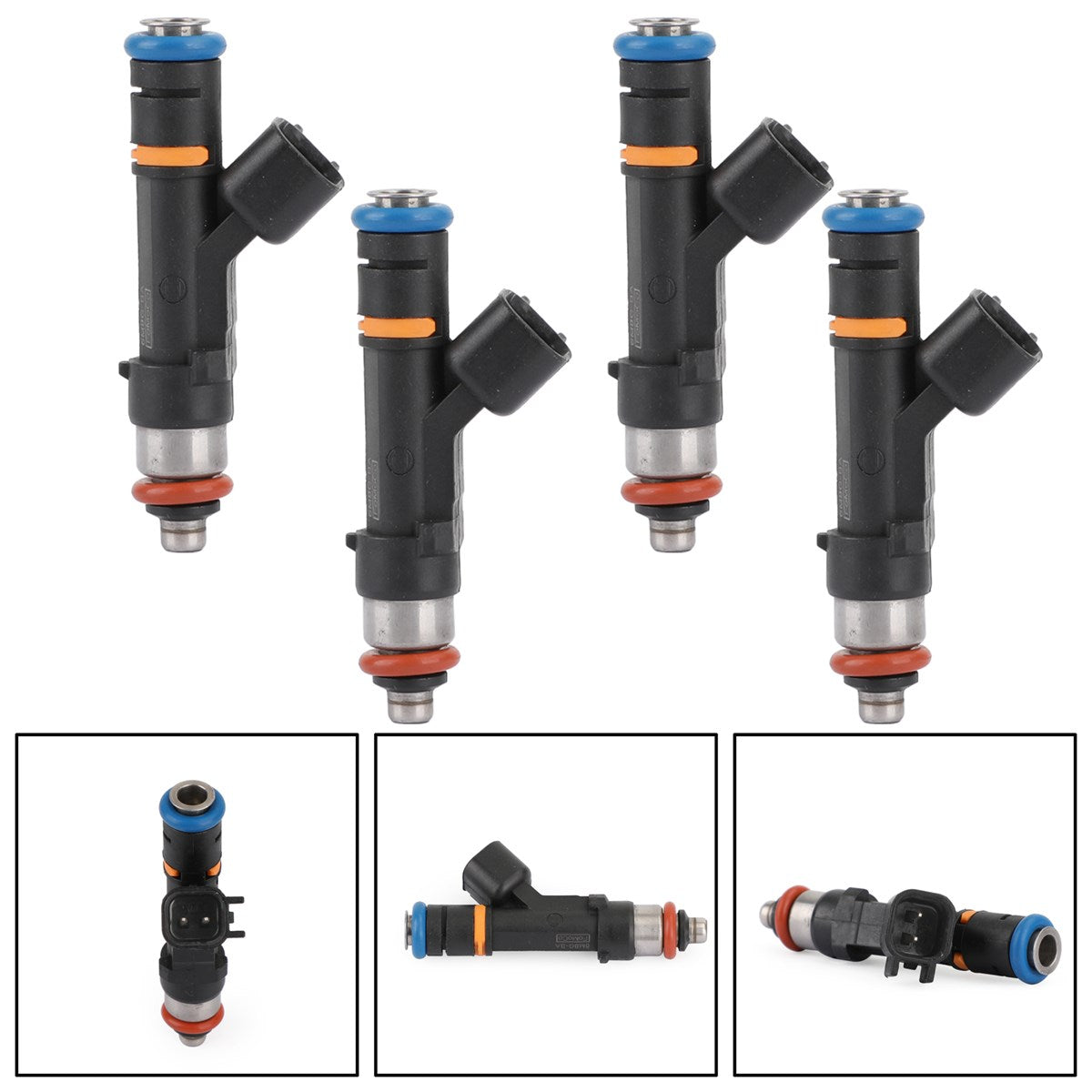 4PCS Fuel Injectors Fit 2006-2012 Mazda3 2.0L 2006-2008 Mazda6 0280158103