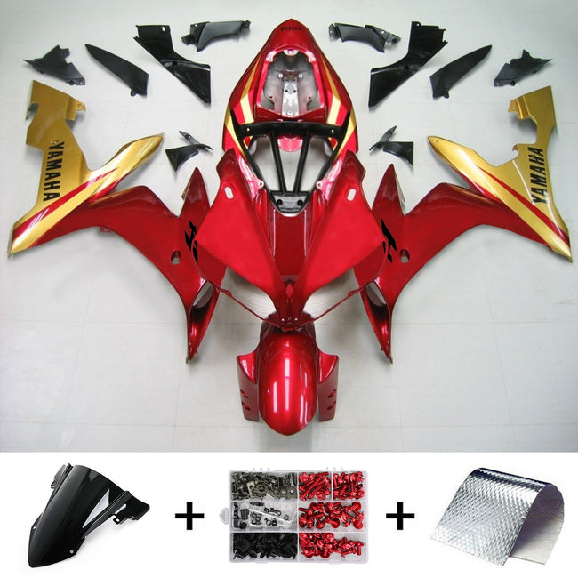 2004-2006 Yamaha YZF 1000 R1 Amotopart Injection Fairing Kit Bodywork Plastic ABS #146