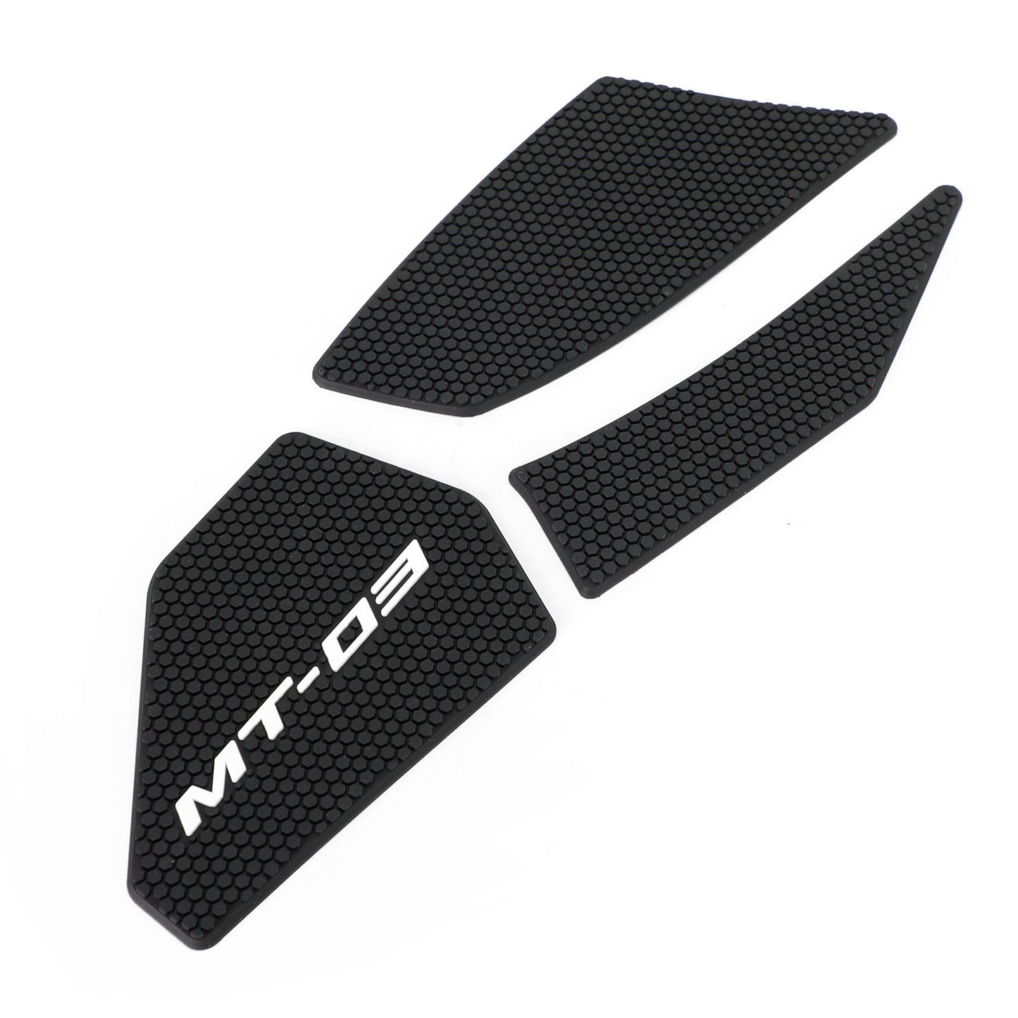 Yamaha MT 03 MT-03 2020-2022 Tank Traction Grip Pads Black 7 Piece kit