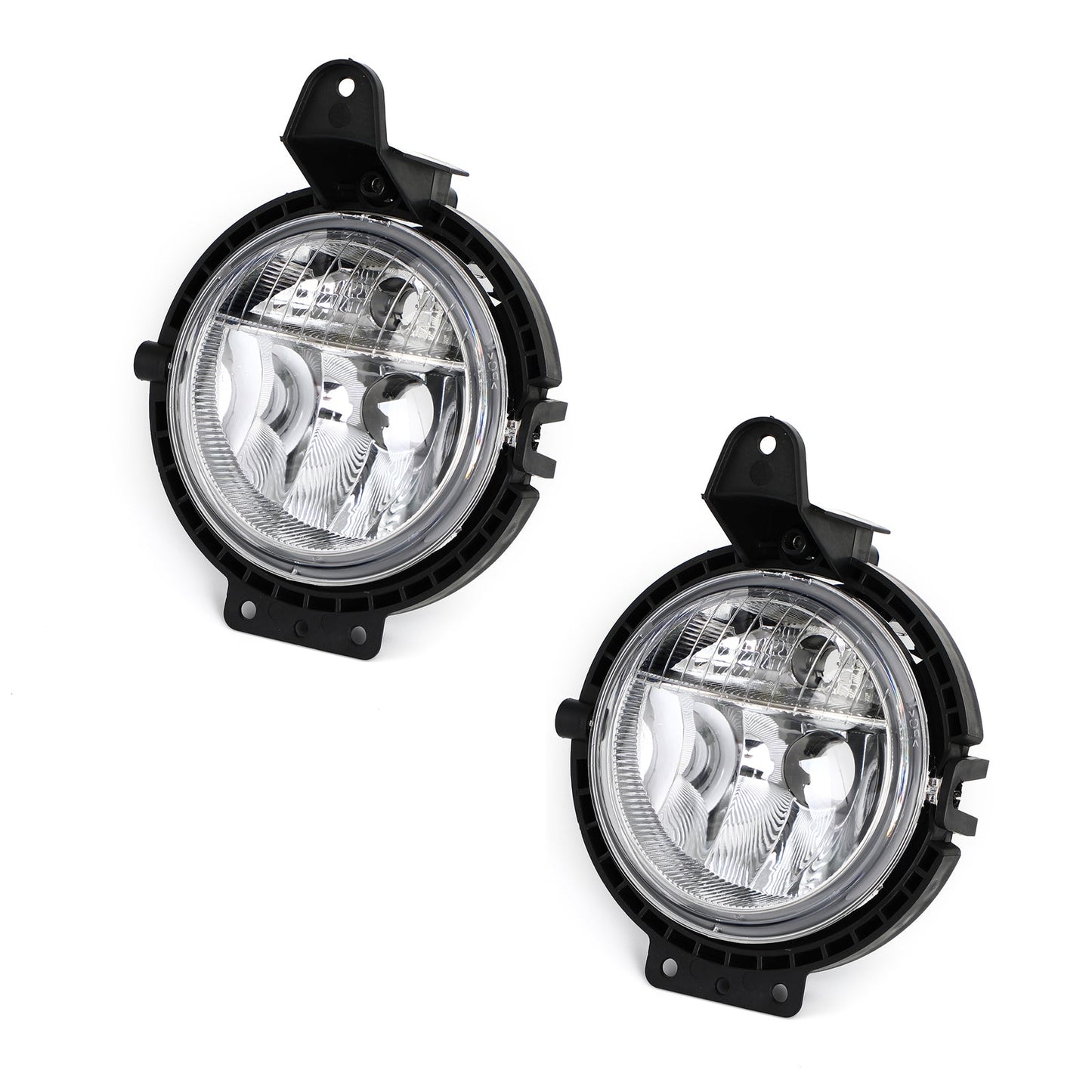 Pair Fog Lights Front Left and Right For Mini R55 R56 R57 R58 Cooper 2007-2015