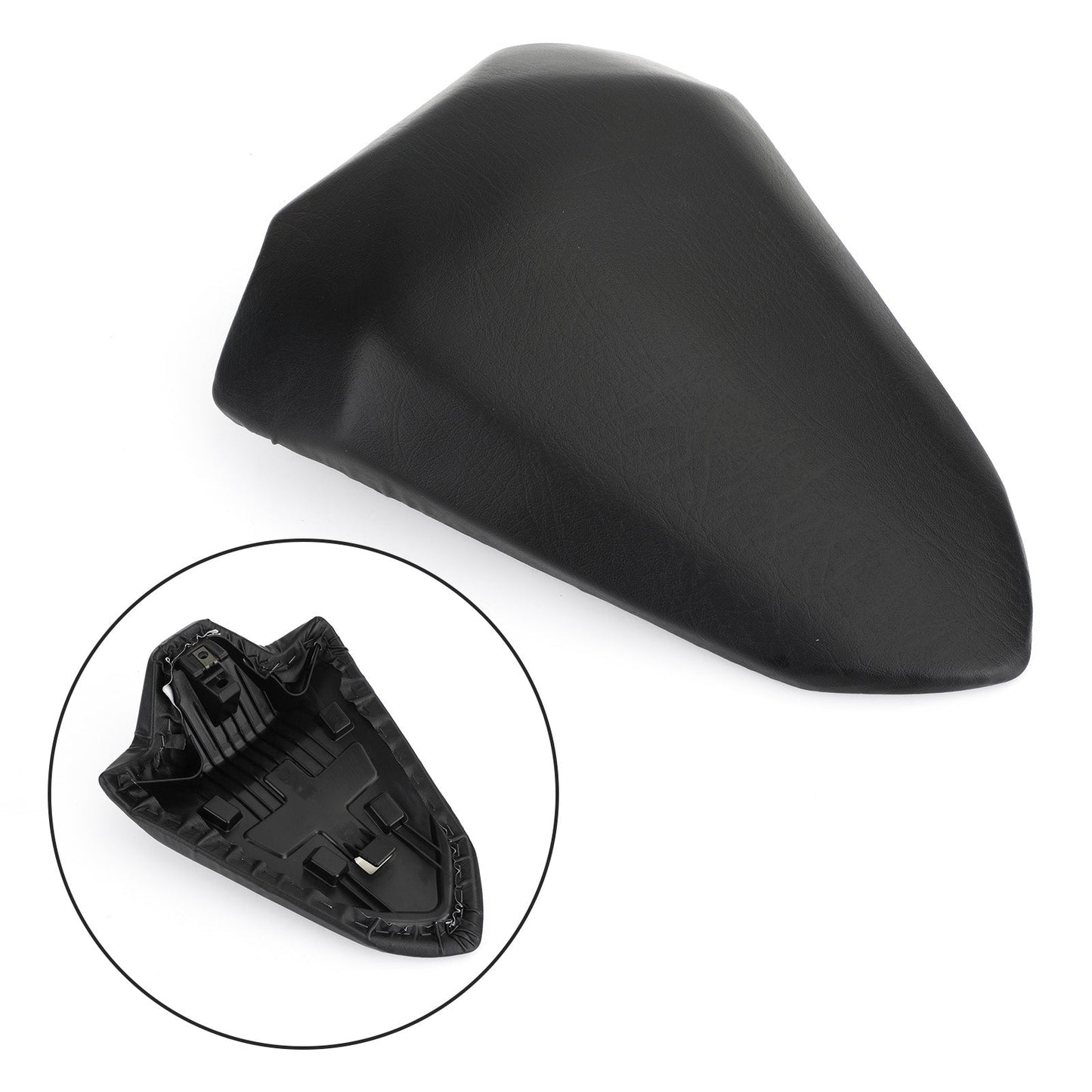Rear Passenger Seat Black Cushion Fit for Ducati Panigale V4 V4S V4R 2018-2020