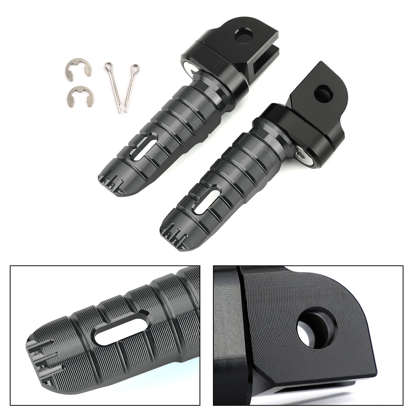 Front Footrests Foot Peg for HONDA CB125R CBR250RR CBR1000RR CB600F CB1100/RS/SX