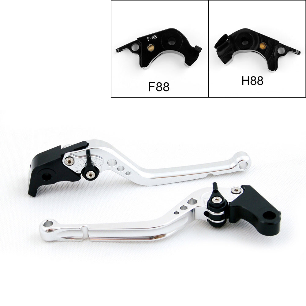 Brake Clutch Levers For Kawasaki ZX1400/ZX14R/ZZR1400 GTR1400/CONCOURS 14 Black