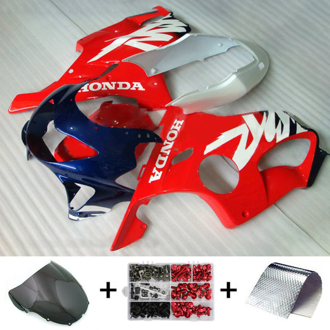1999-2000 Honda CBR600 F4 Injection Fairing Kit Bodywork Plastic ABS#134