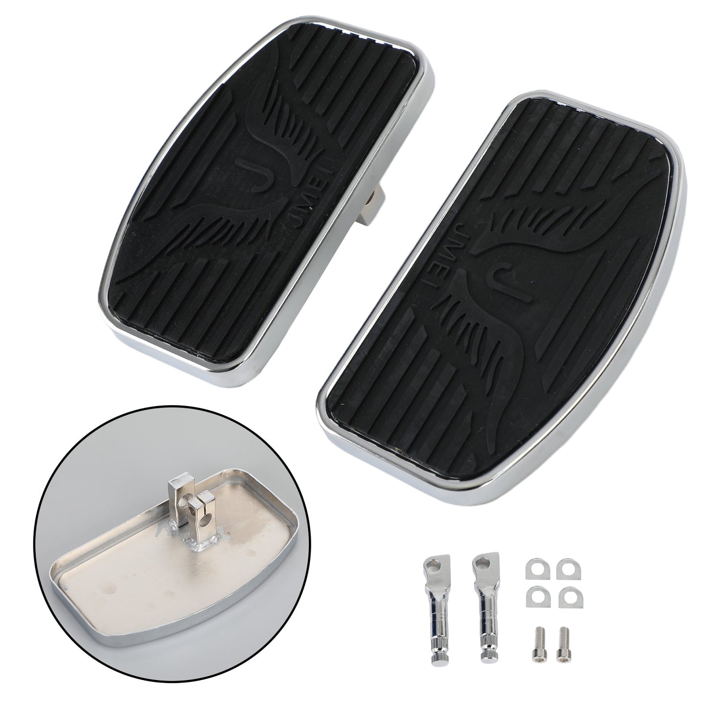 Rear Floorboard Footboard fit for Dyna Sportster Touring Softail CVO