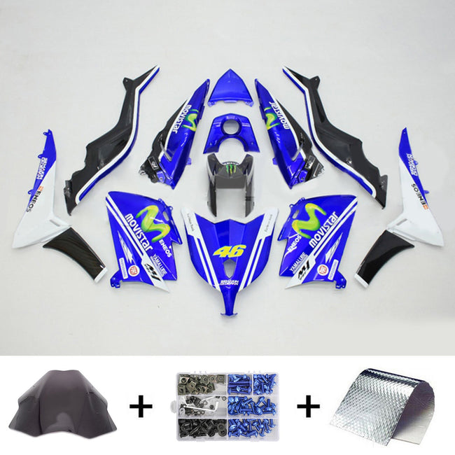 2012-2014 Yamaha T-Max TMAX530 Injection Fairing Kit Bodywork#124