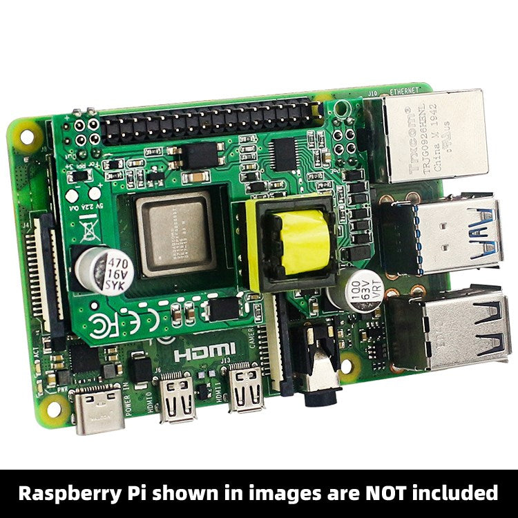 PoE 5V2A Active Power Over Ethernet HAT Fit for Raspberry Pi 4 Model B/3B+