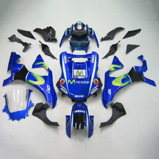 2020-2024 Yamaha YZF R1 Amotopart Injection Fairing Kit Bodywork Plastic ABS #101