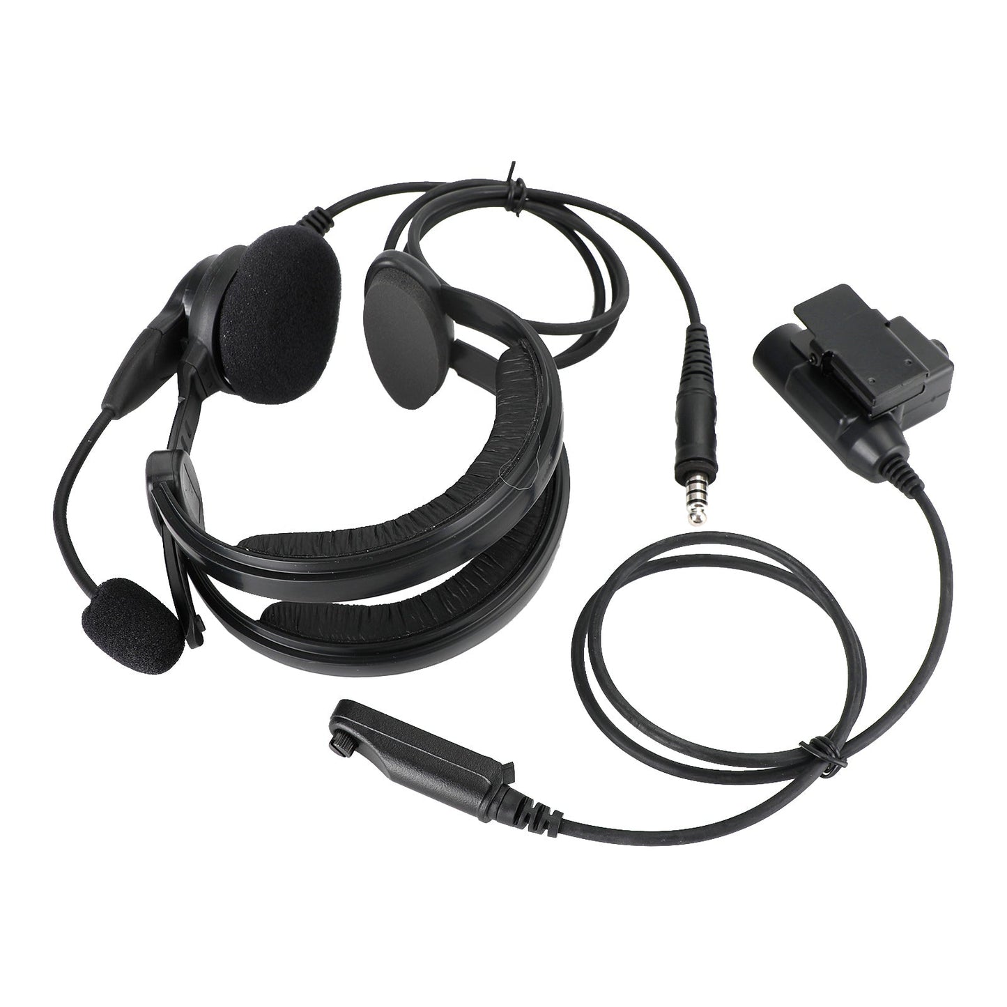 Tactical U94 Ptt Cable Plug Headset Adapter For BF-A58 BF9700 BF-S56 BF-UV9Rplus