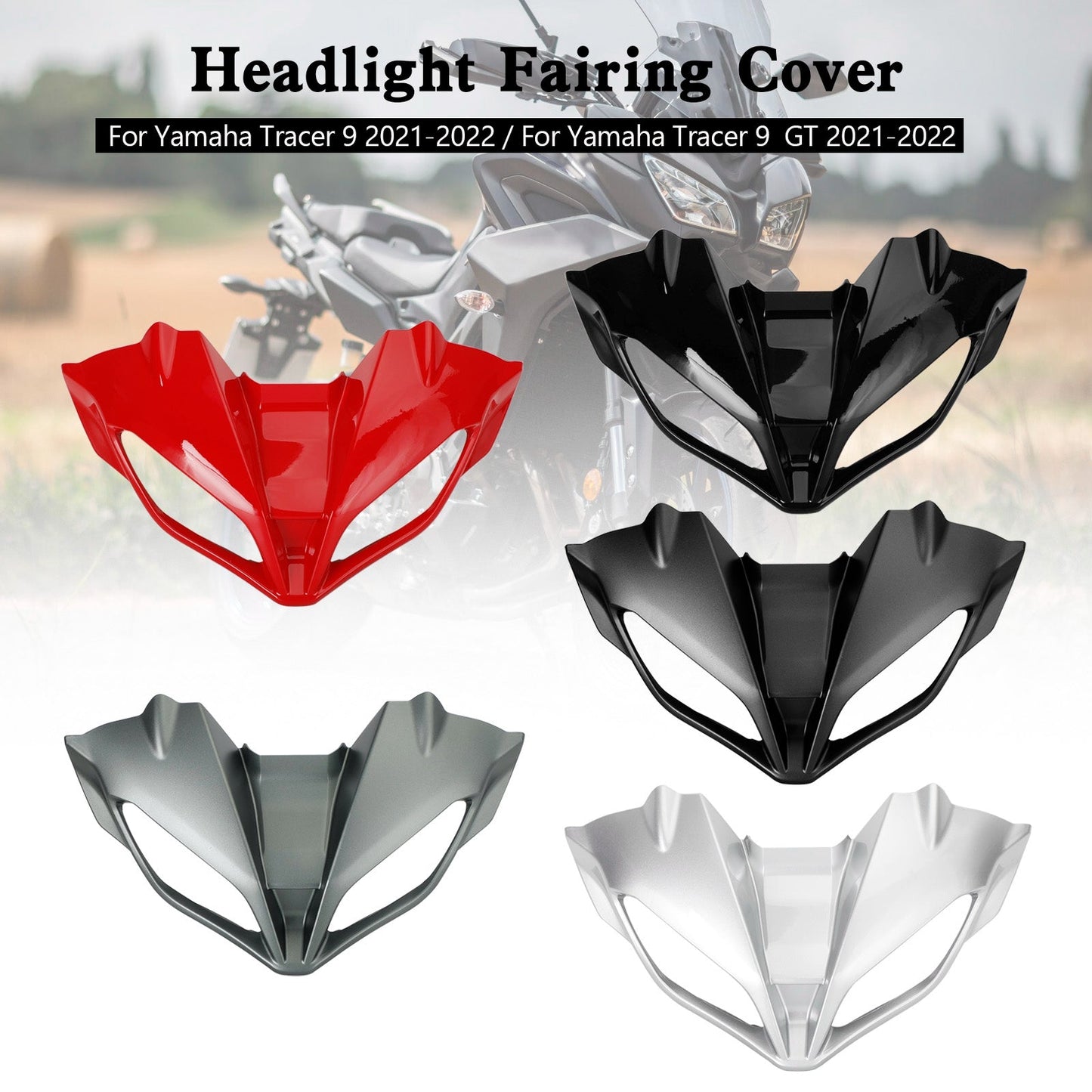 2021-2022 Yamaha Tracer 9 GT Headlight Fairing Stay Beak Nose Cone