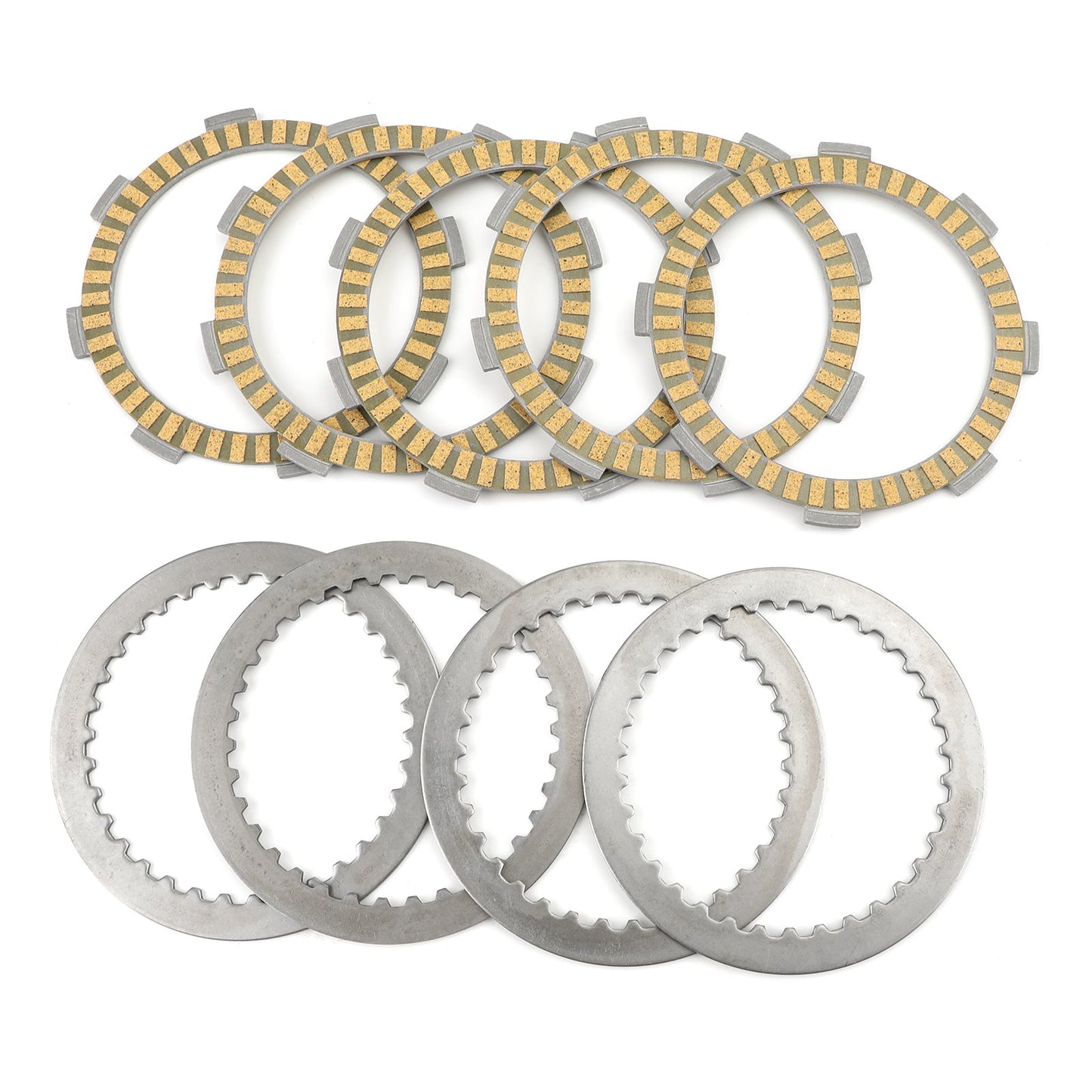 Clutch Plate Kit - Friction & Steel Plates For Honda TRX200/D TRX200SX TRX250/TM/TE FourTrax TRX250 Recon 250 TRX250TE Recon