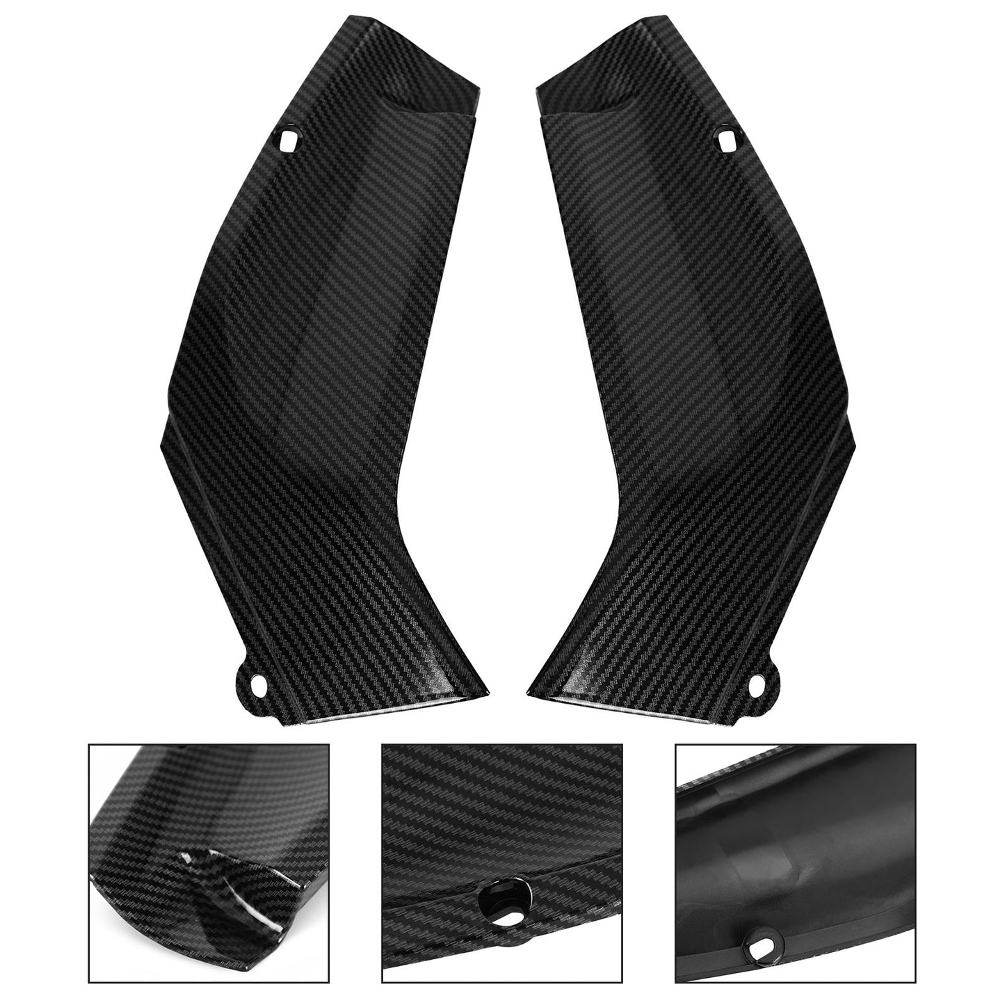Gas Tank Side Trim Cover Panel Fairing Cowl for Yamaha YZF R1 1998-2001 Carbon