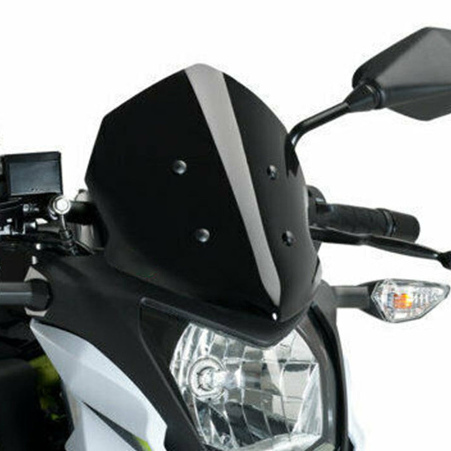 4mm Motorcycle Windscreen Screen Windshield for Kawasaki Z125 2019-2020
