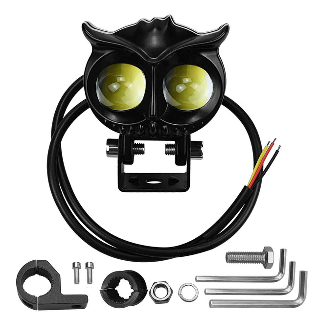Electric Led Worklight Spotlight Front Waterproof 30 45W Owl Black For Motor