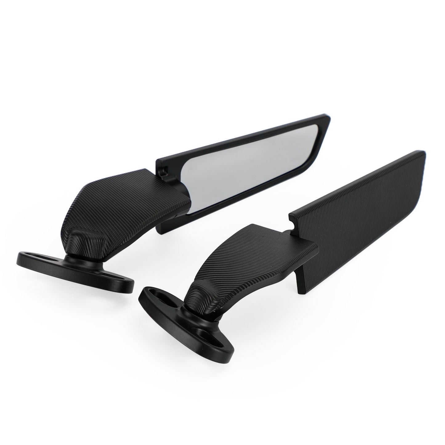 Adjustable Wing Fin Rearview Mirrors For Honda RVT1000R VTR1000 SP 2000-2006