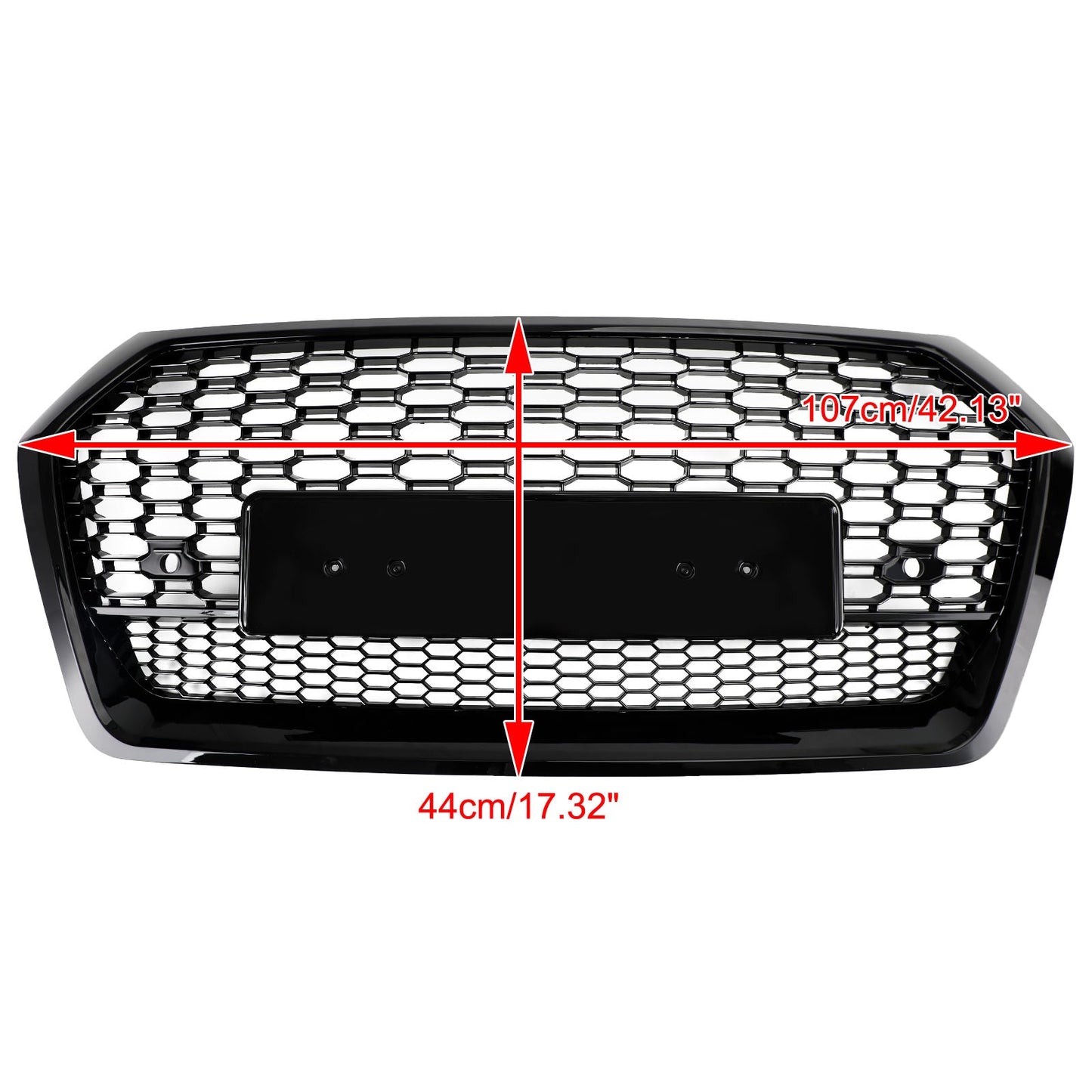 2018-2020 Audi Q5 SQ5 RSQ5 Style Front Honeycomb Mesh Grill Grille