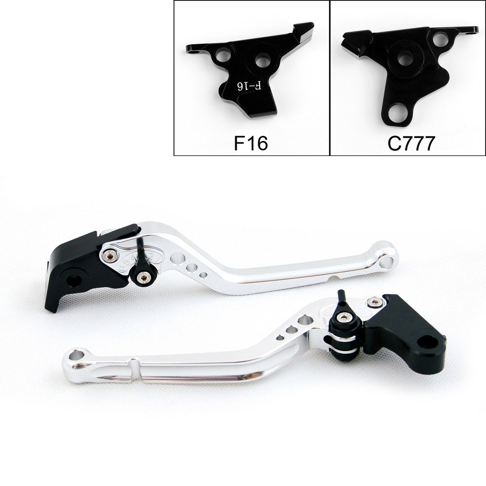 Brake Clutch Levers For Yamaha 04-14 XJR 1300 04-13 SUPERTENERE 12-14 Black