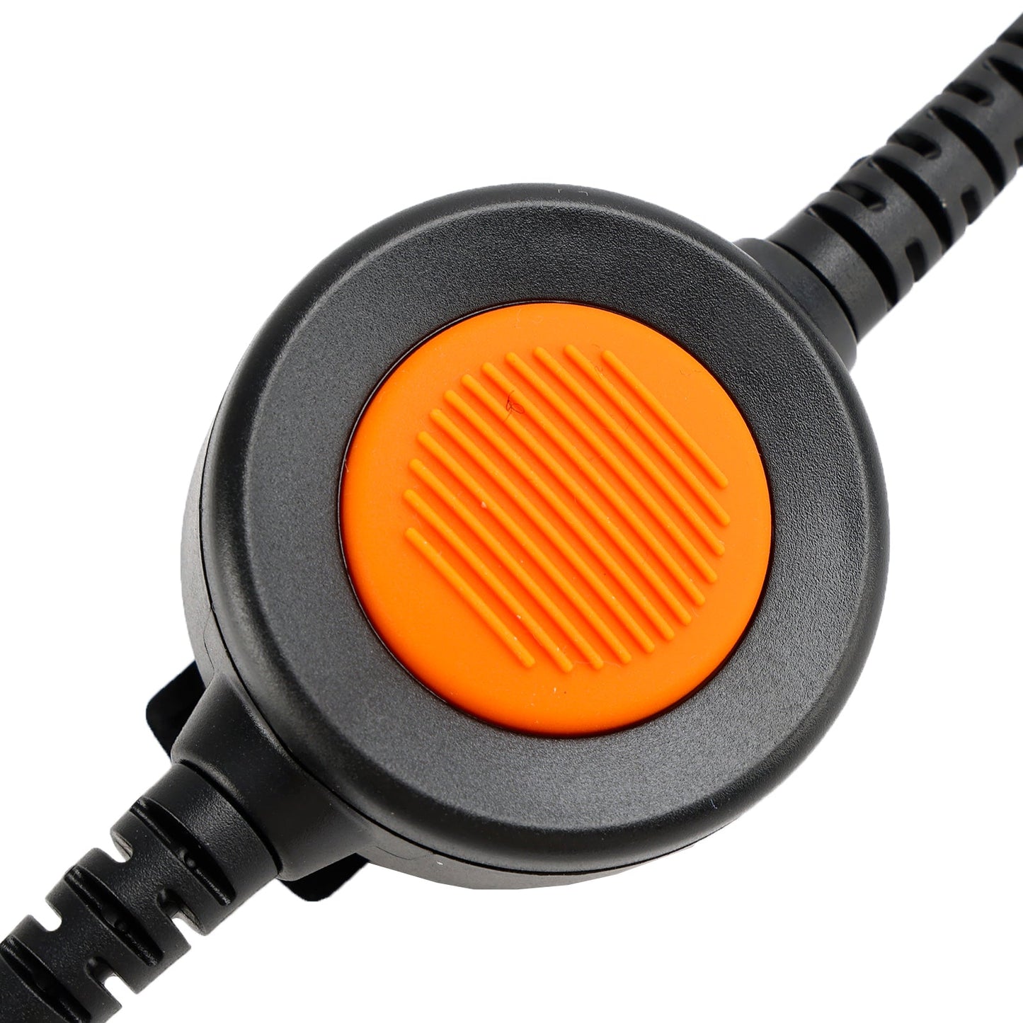 K-326 Orange Round PTT IP65 Waterproof For Kenwood TH-D7 TH-F6 TH-K2 TH-21 TH-28