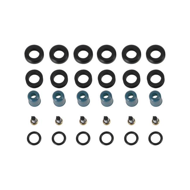 6PCS Fuel Injectors Repair Seal Rebuild Kit fit Toyota 3VZE 1988-1995 3.0L Truck