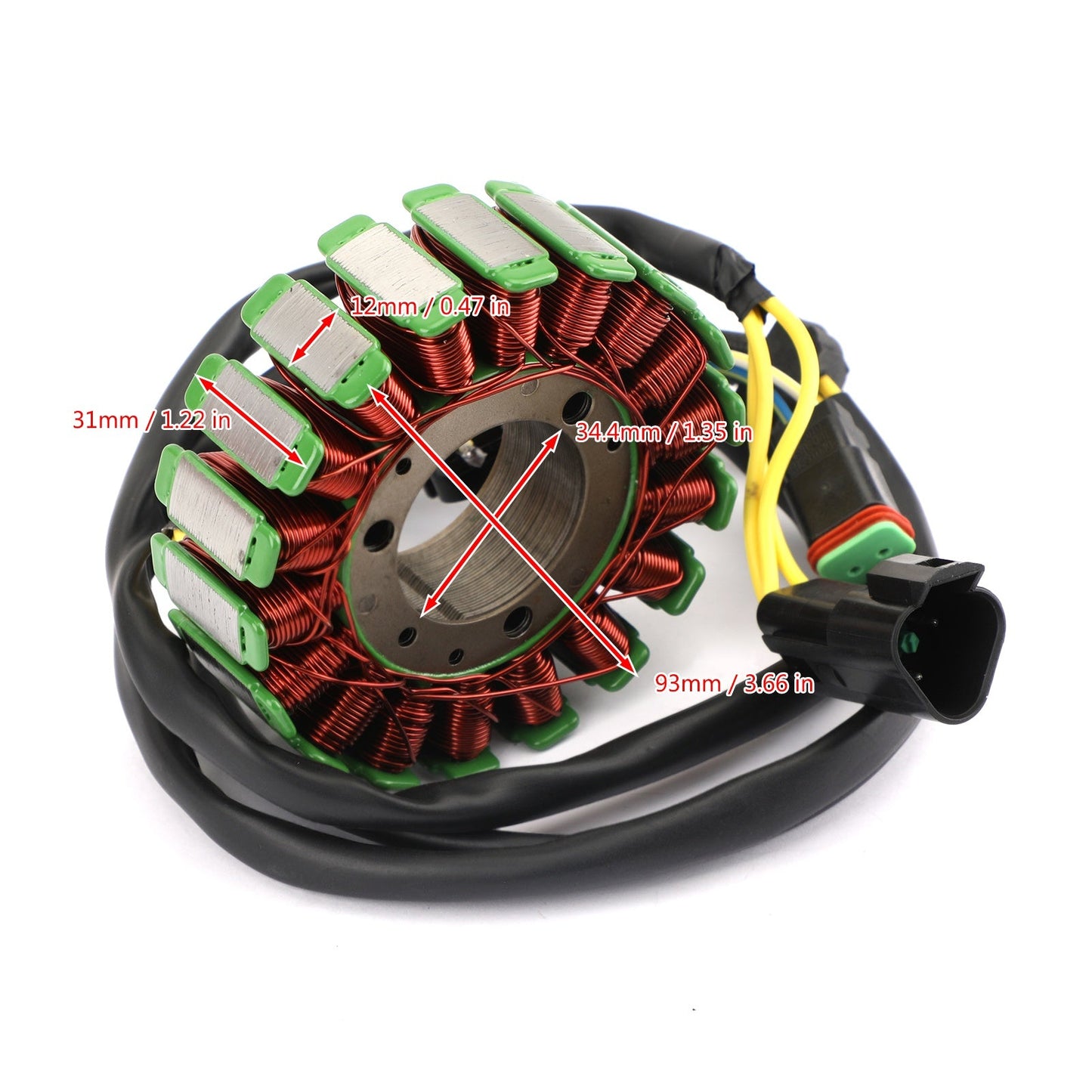 Stator Generator for Can-Am DS 450 2008-2015 14 13 12 11 10 09 Repl.# 420296323